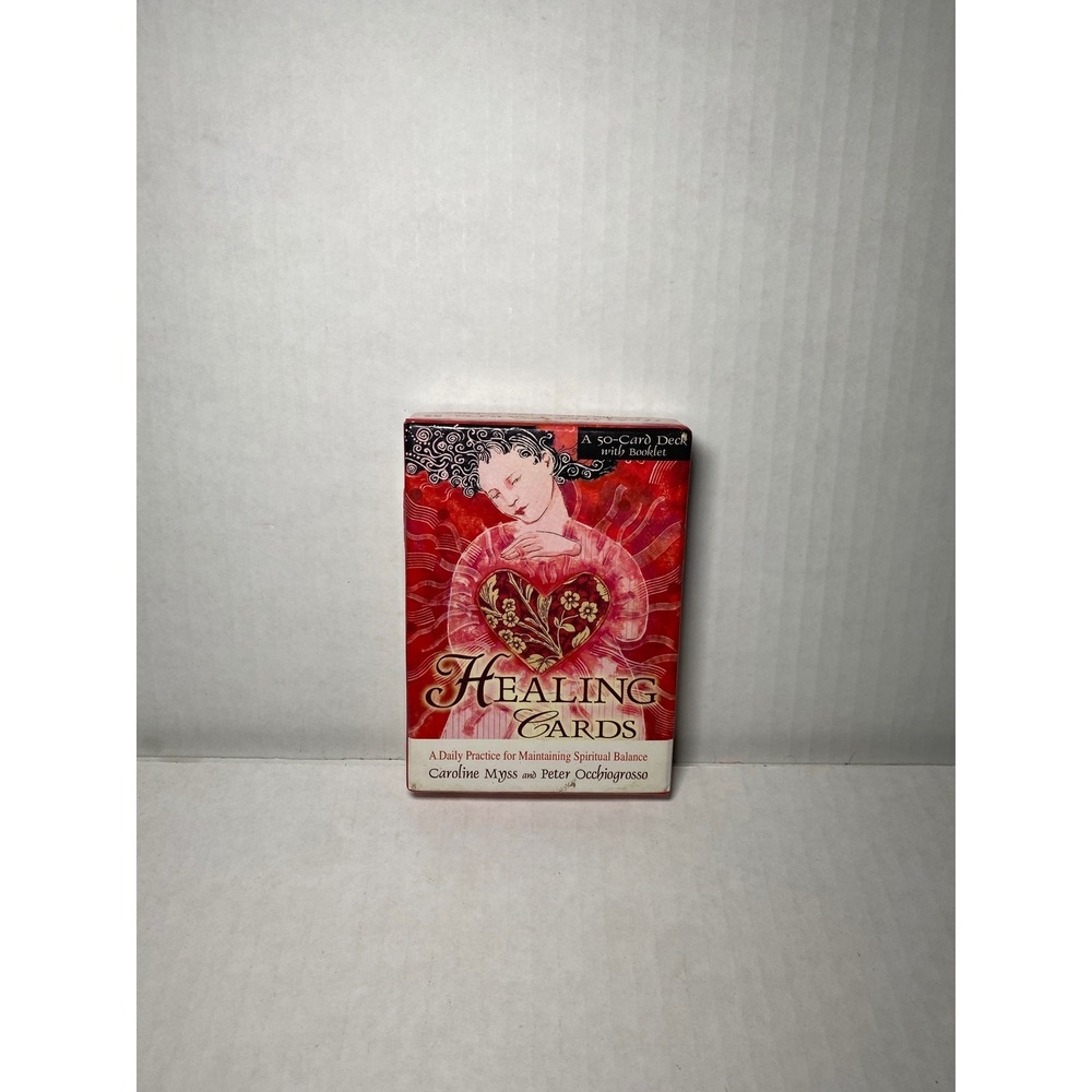 Healing Cards Caroline Myss Peter Occhiogrosso 50-Card Deck Spiritual Balance